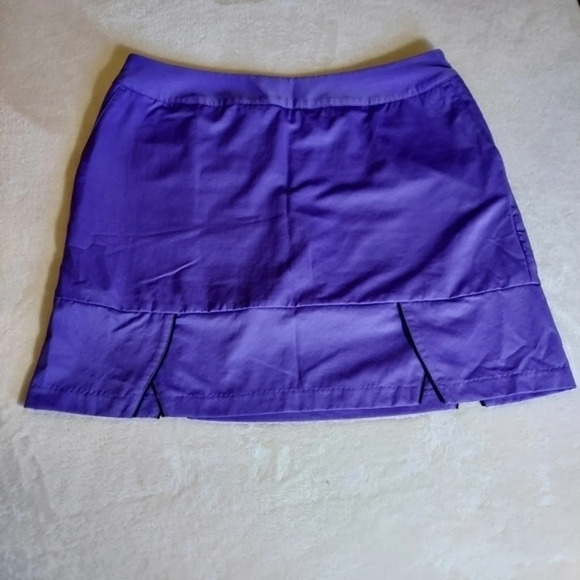 Adidas ClimacoolTennis Picklball Purple‎ Black Trim Skort - Picture 11 of 11